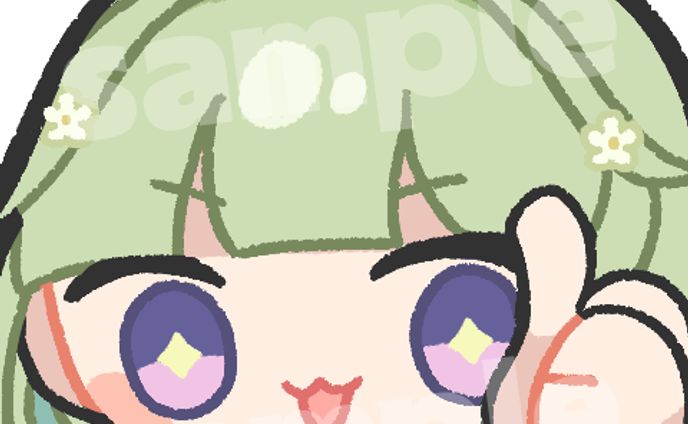 ご依頼スタンプ用イラスト