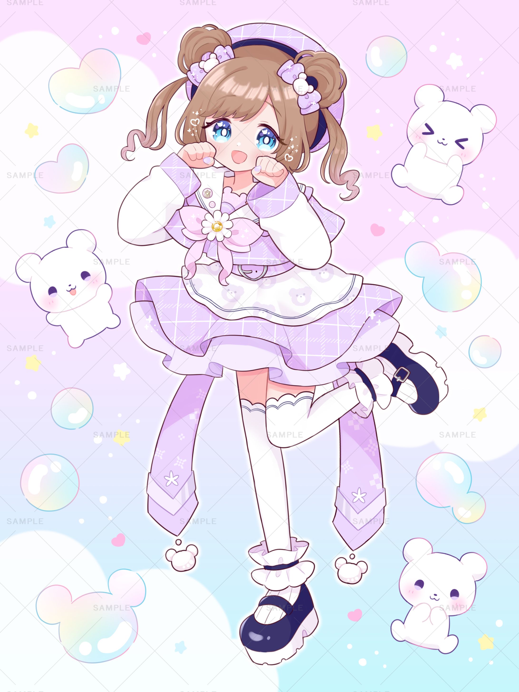 【ご依頼】三ツ花ゆず様 1枚絵-1