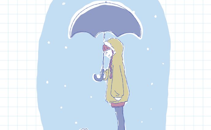 雪の日の出会い