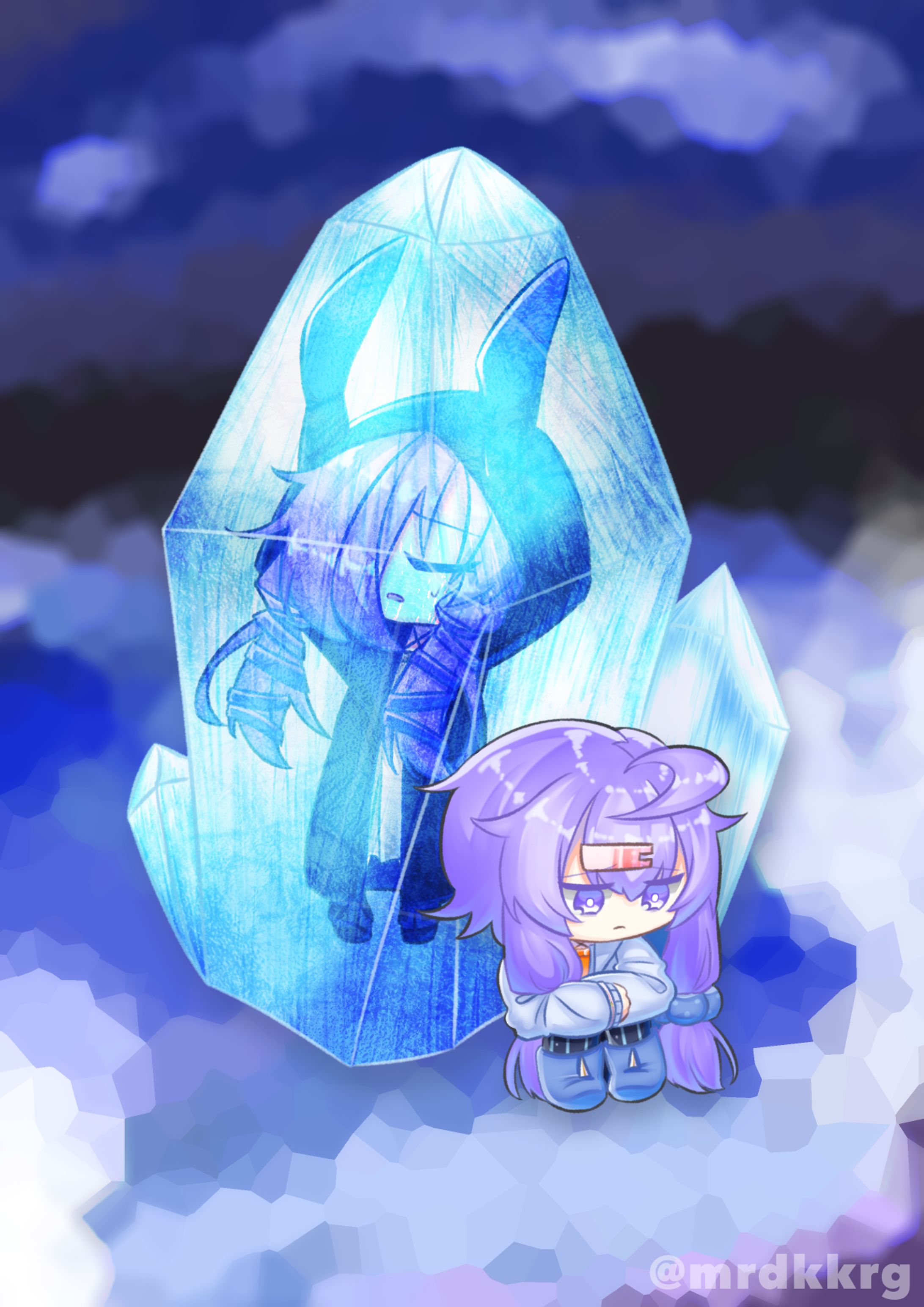 2022/5/3、結月ゆかり凛＋オホーツクゆかり(一枚絵)-1
