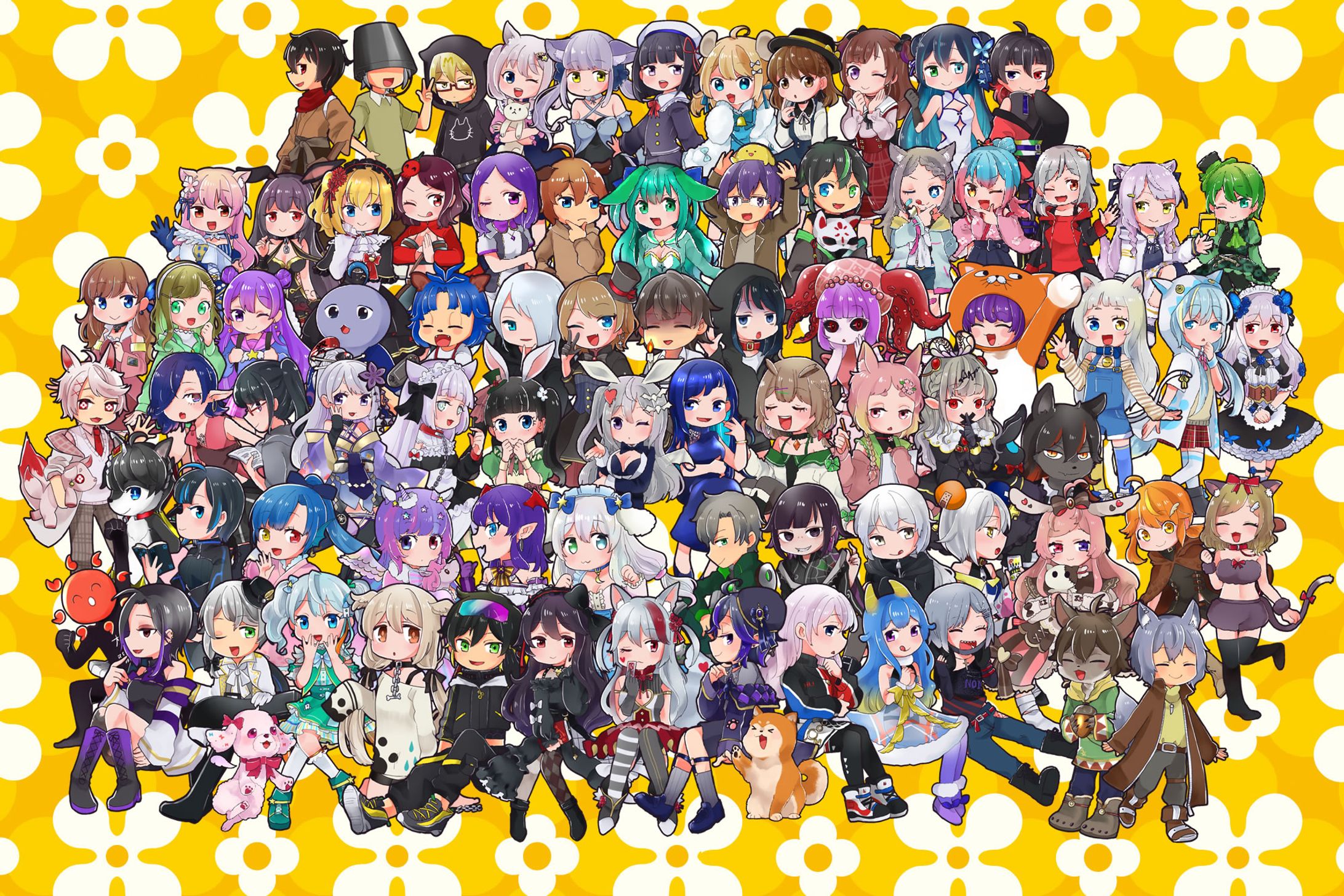企画で描いたもの(全280人)-1