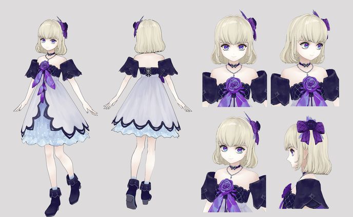 3Dモデル・キャラデザイン