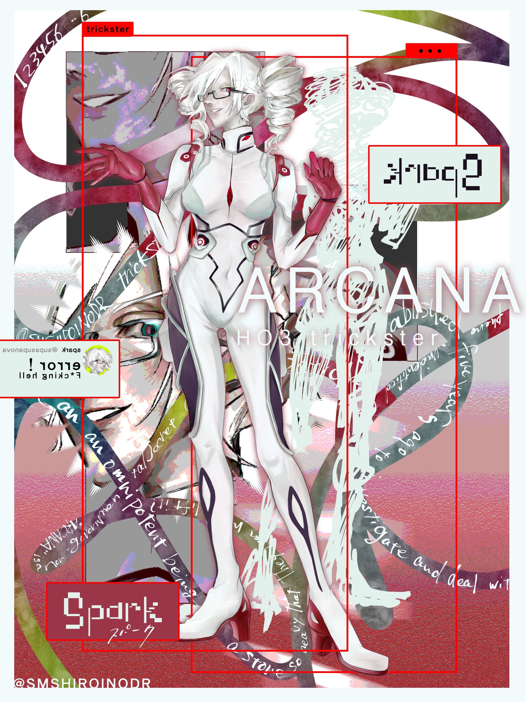 オリジナルキャラクターの立ち絵&ディスプレイデザイン-1