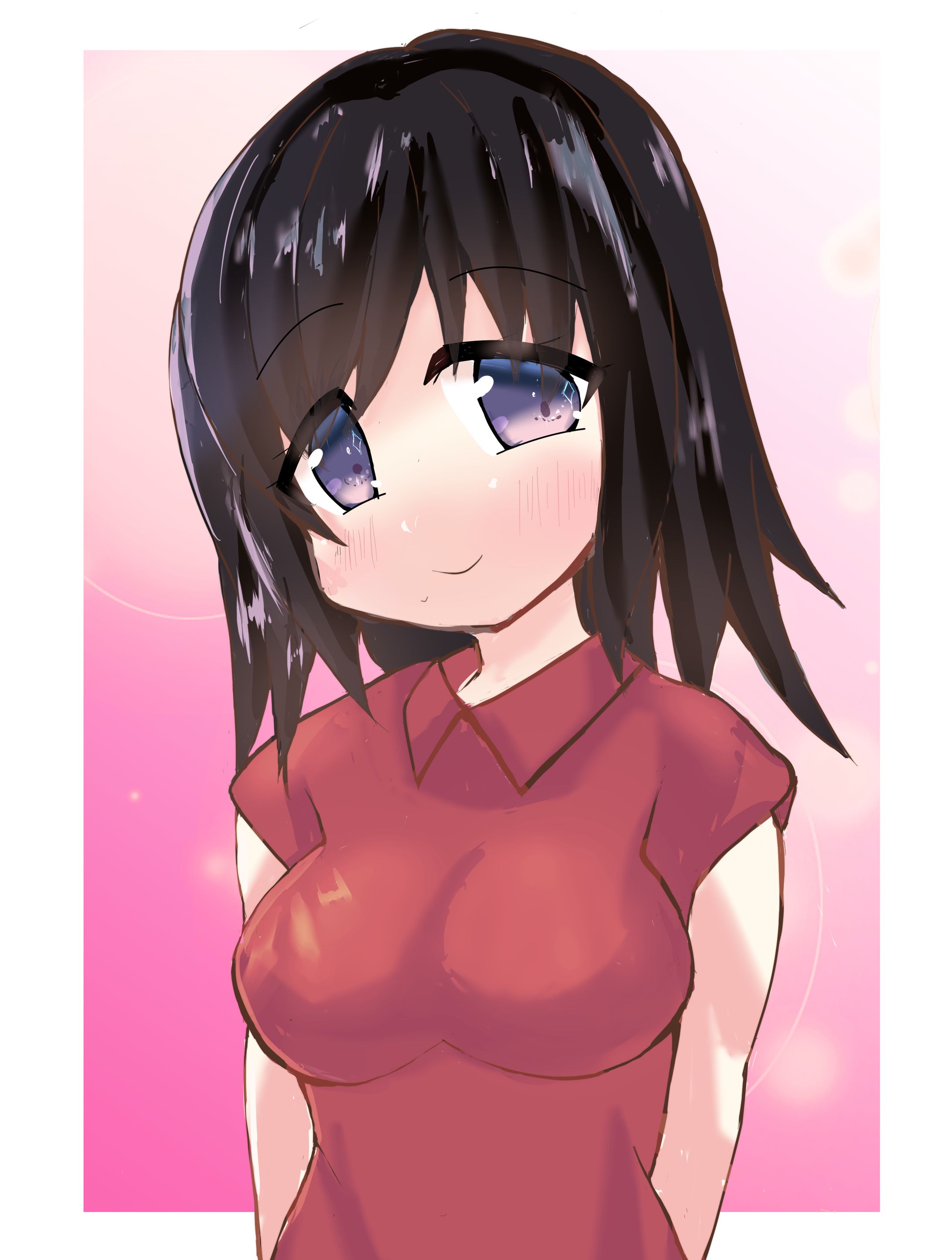 【Skeb】_キャラクターデザイン_黒髪さん-1