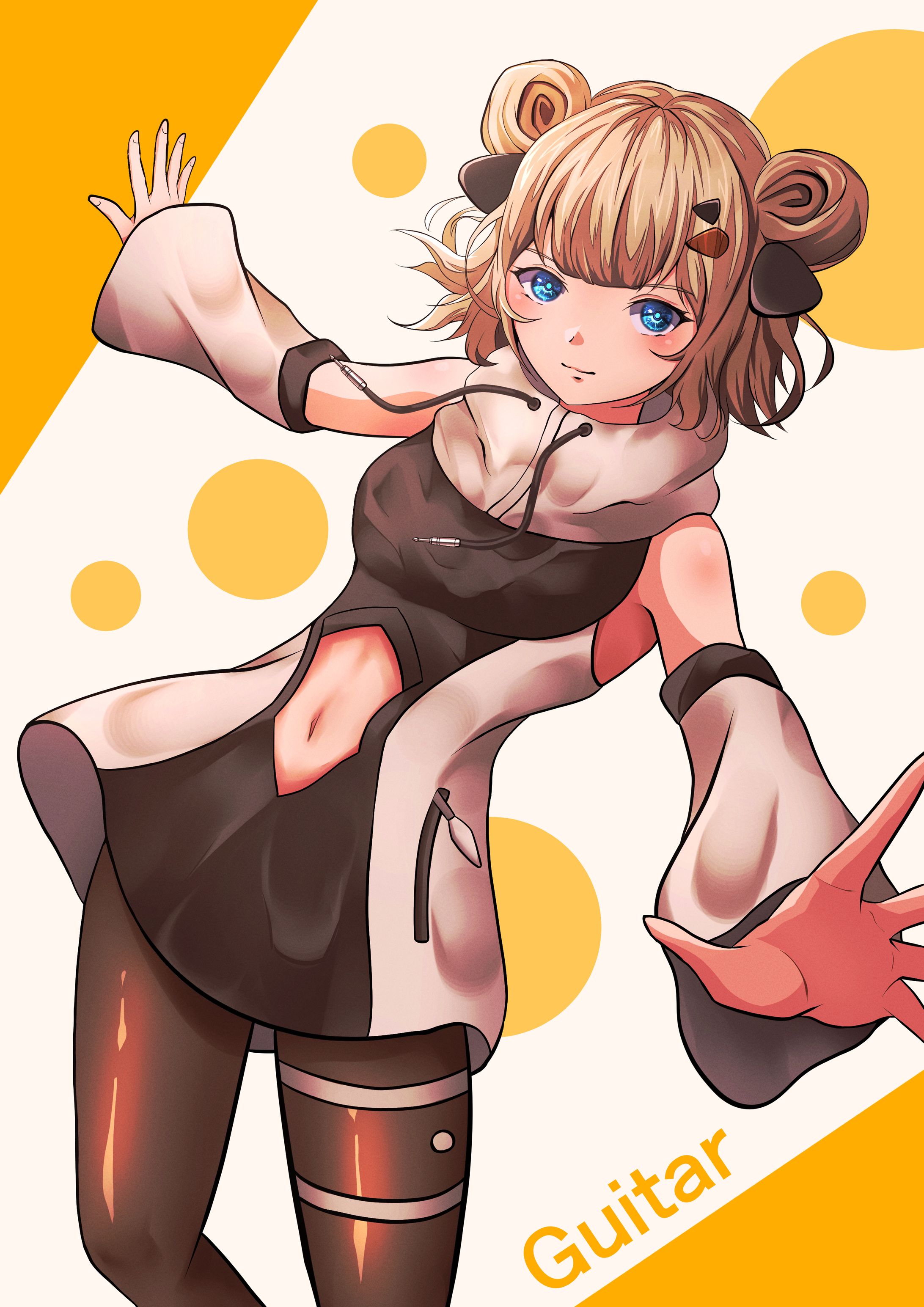 ギター擬人化イラスト-1