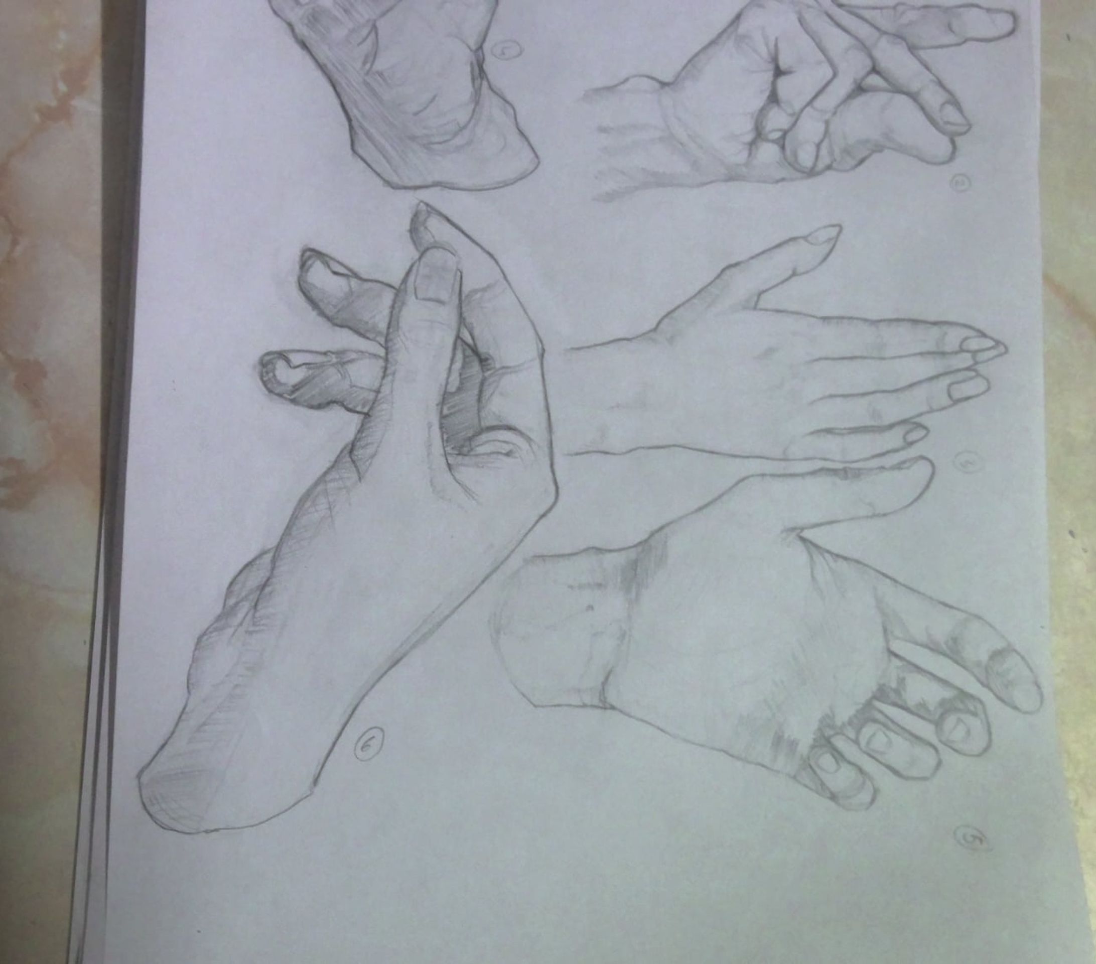 Practicing hands-1
