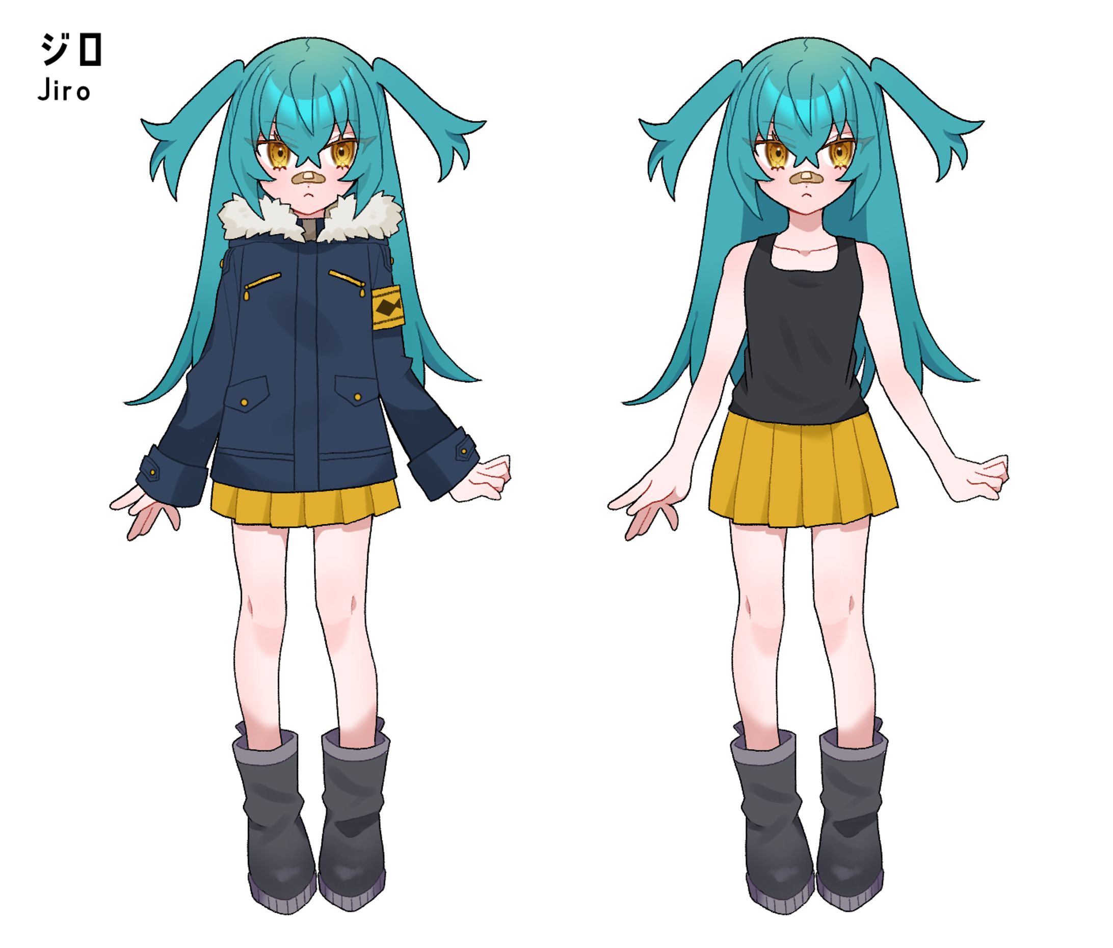【創作】立ち絵(設定画)-1