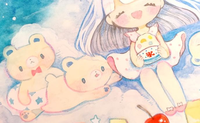 夏のキラキラ