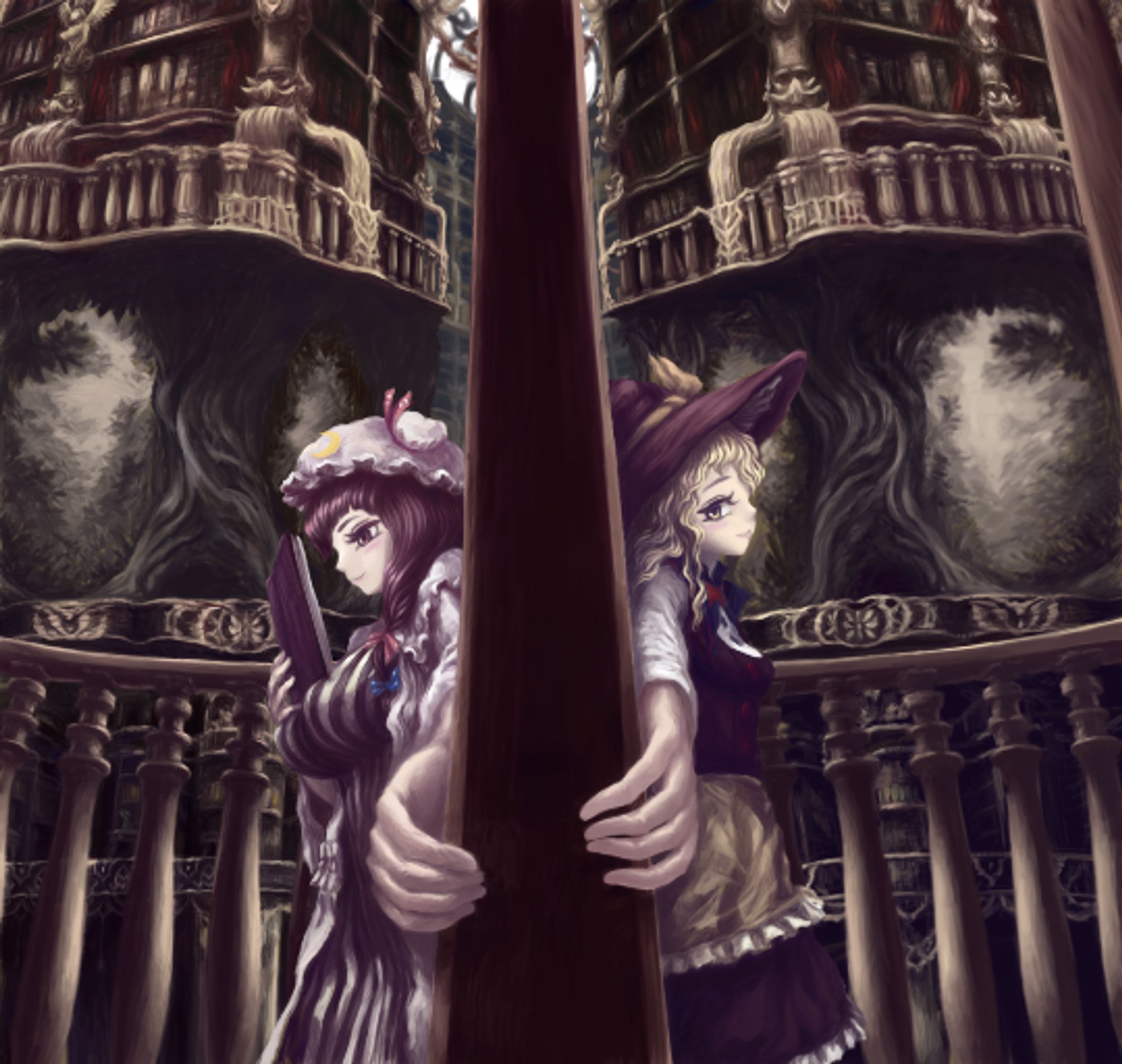 東方二次創作パチュマリ-1