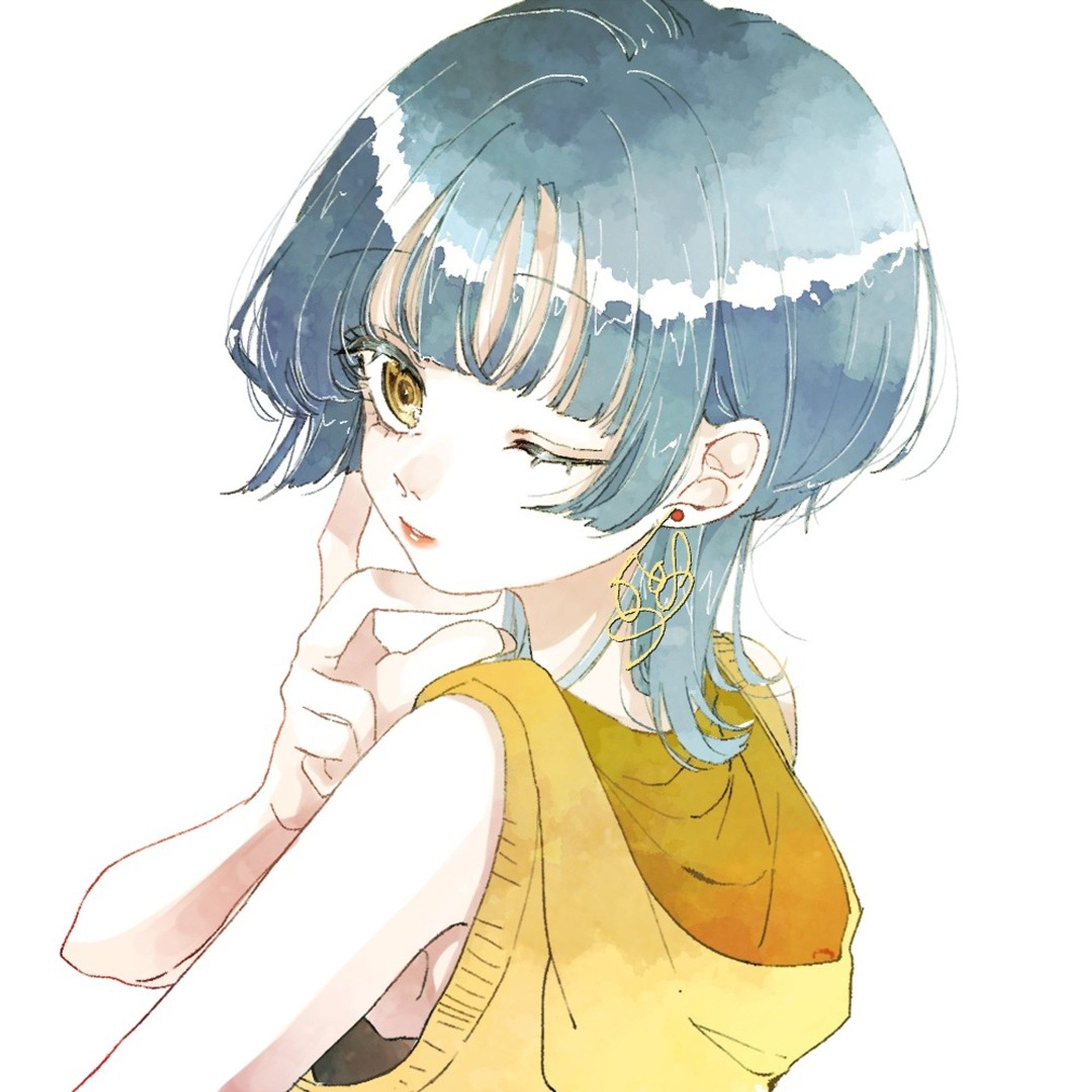 暖かくなってきたので夏カラーのフリーアイコン再掲です。

【利用規約】
プロフィールURL ＞フリーアイコンページにございます。
ご利用の前に一読ください。

#イラスト #イラストレーター #女の子イラスト #illustrater #illustration #フリーアイコン #freeicon #アイコン #digitalart #イラストグラム #illustagram #創作イラスト #clipstudiopaint #イラスト好きな人と繋がりたい
#夏カラー #黄色 #Yellow #クラゲヘアー #ぱっつん前髪 #見返り美人-1