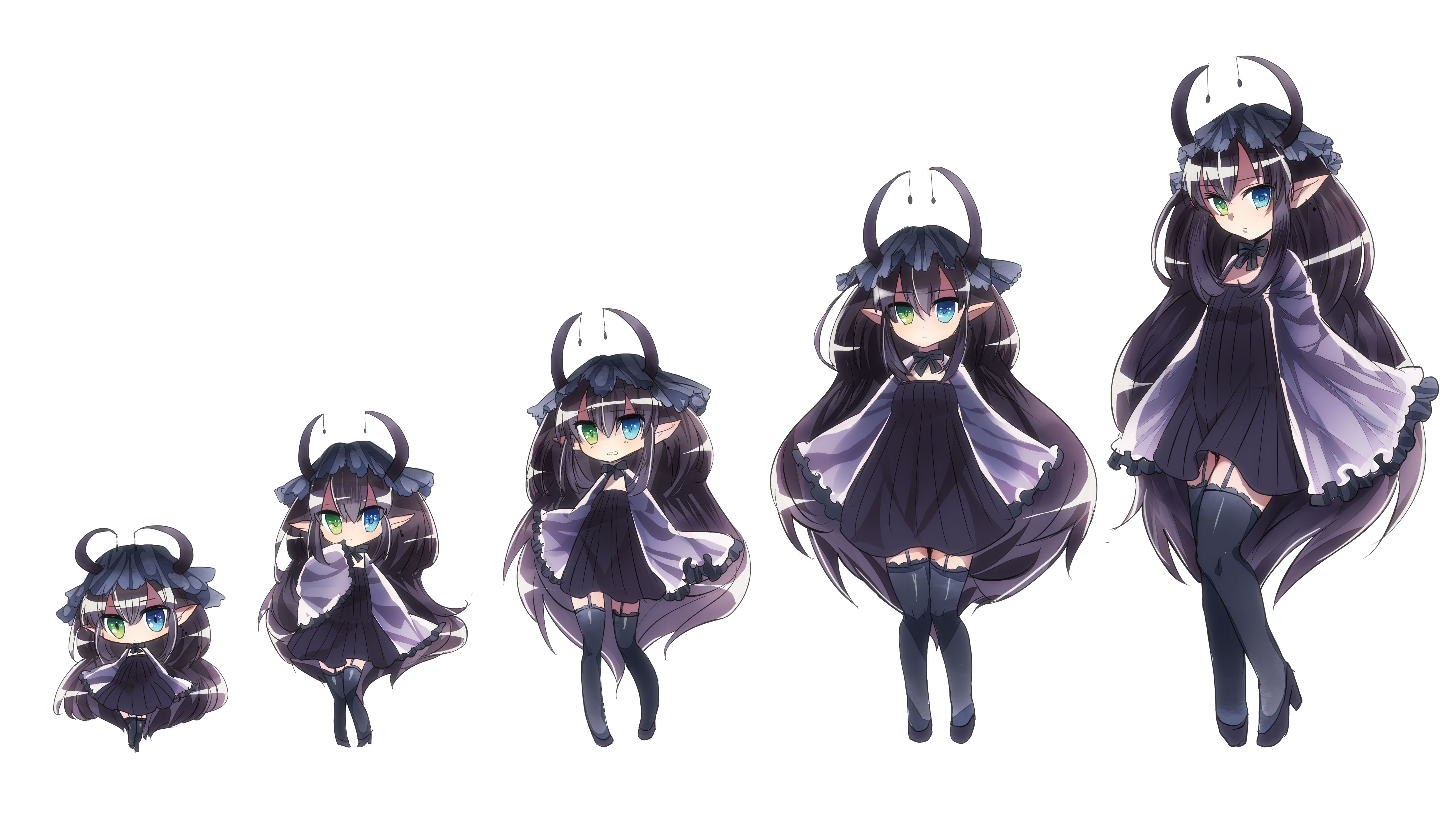 イラスト 頭身 女の子 新品☆▷せーぶぽいんと[ゆき]等身