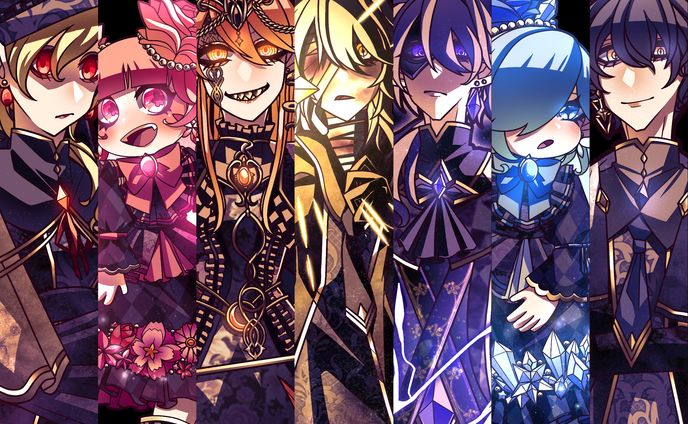 Falsely Eden キャラクターデザイン