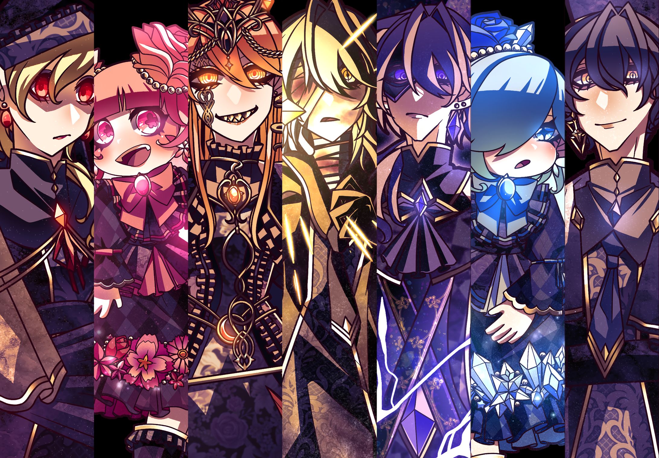 Falsely Eden キャラクターデザイン-1