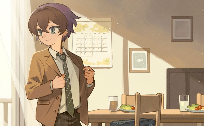 『【歌ってみた】もう少しだけ／YOASOBI』MVイラスト