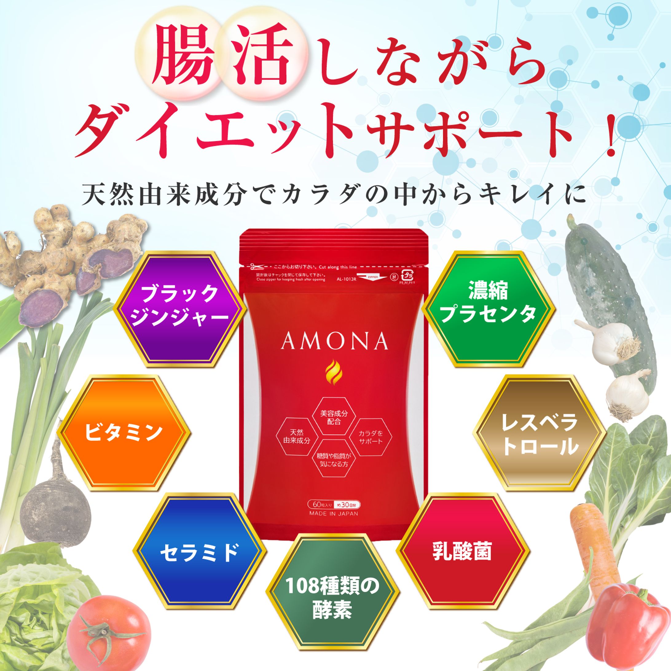 【Amazonカタログ】【制作実績】ダイエットサプリメント-1