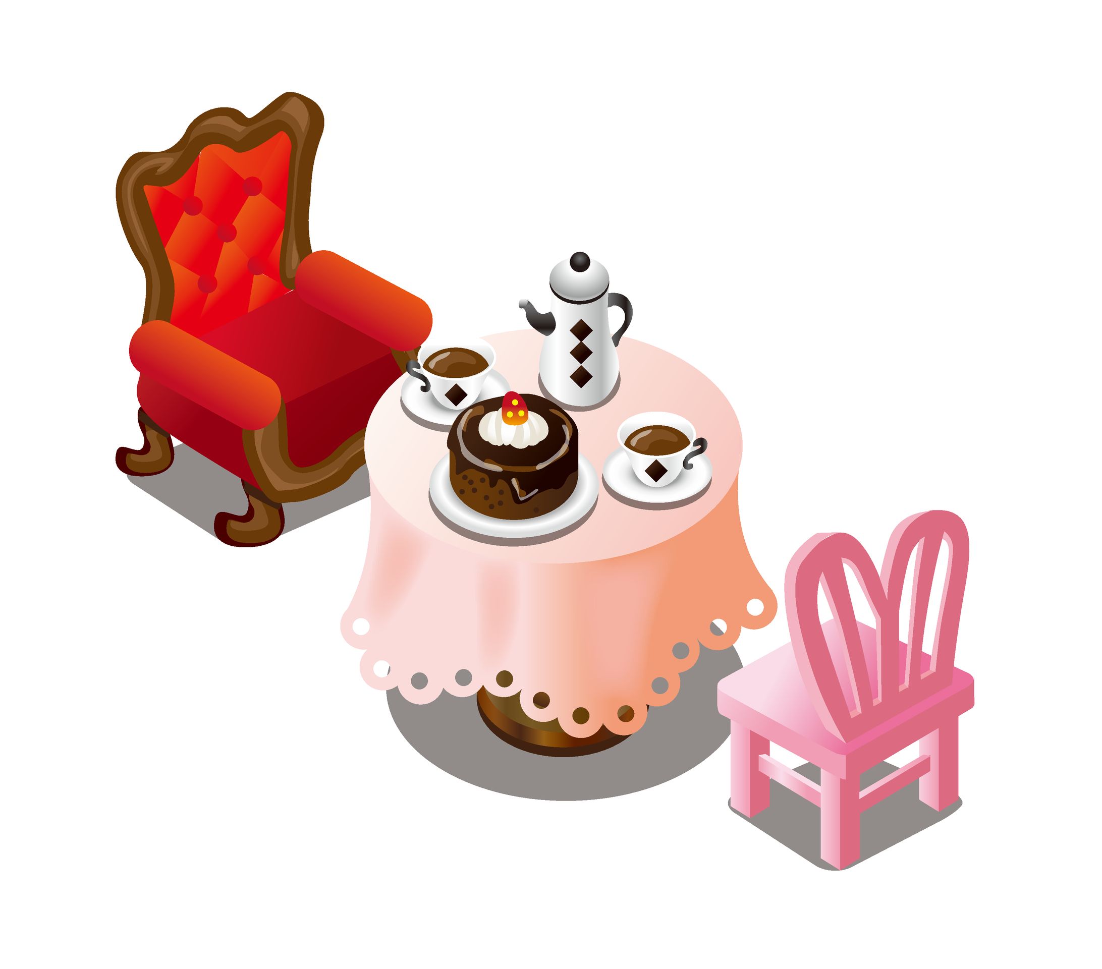 いかれ帽子屋のティーパーティーセット-1