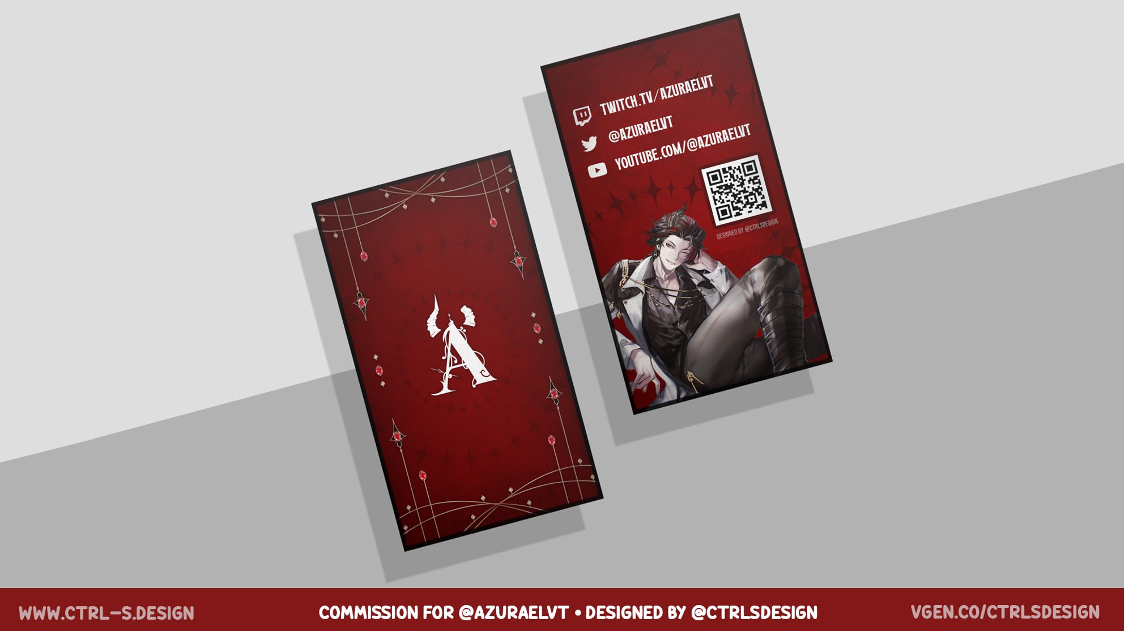 Business Cards | AzuraelVT-1