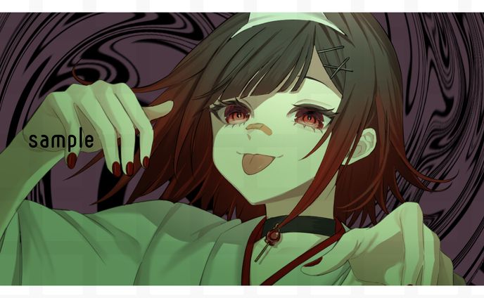 ららしぃ様｜歌ってみたMVイラスト｜2024.9