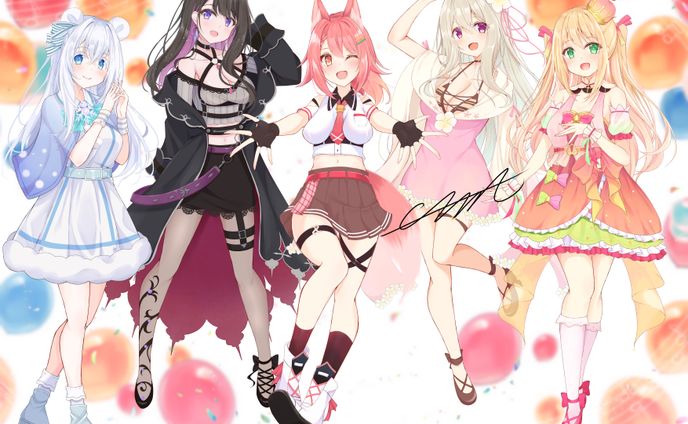 キャラクターイラスト、版権イラスト