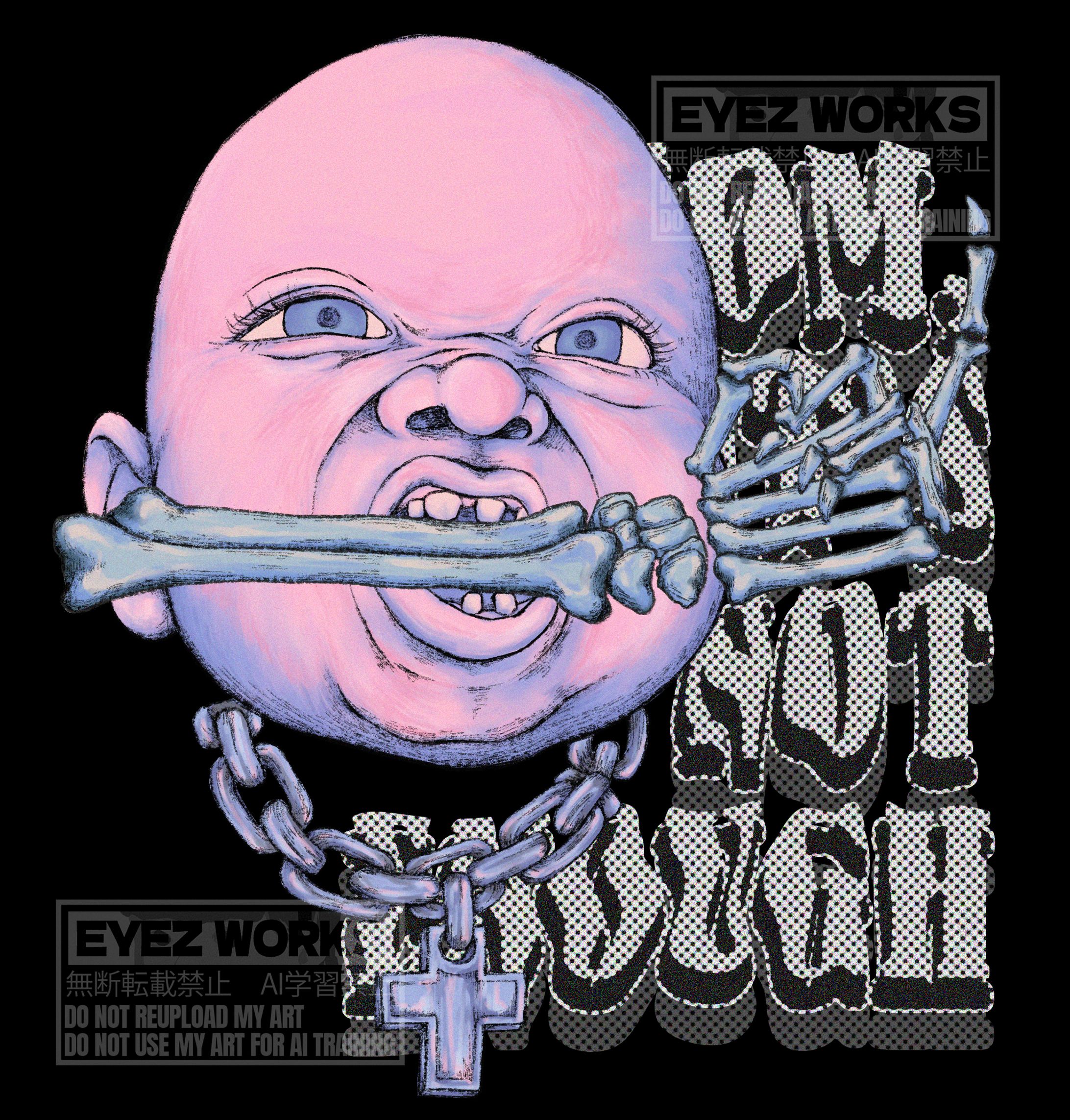 アパレルグッズ用イラスト-1