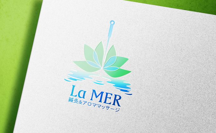 鍼灸＆アロママッサージ店経営者様ご依頼ロゴデザイン