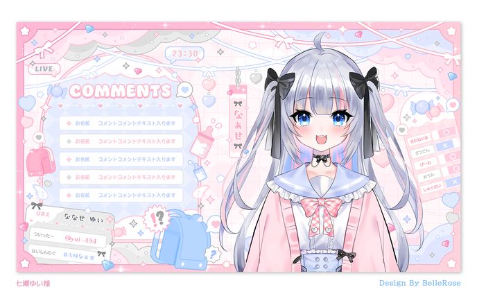 Overlay Design / 七瀬ゆい