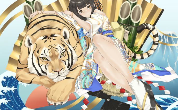 お正月イラスト