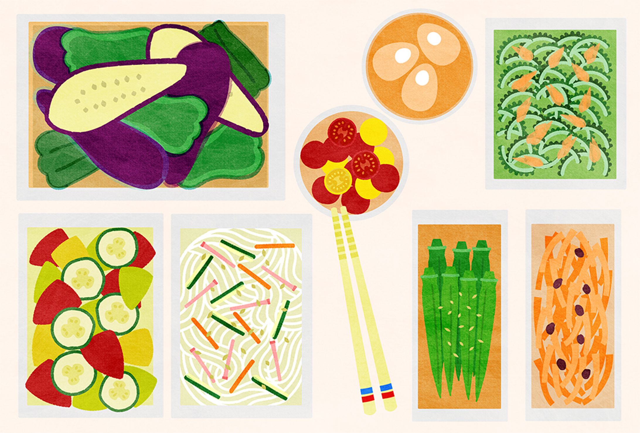 夏の作り置きおかず-1