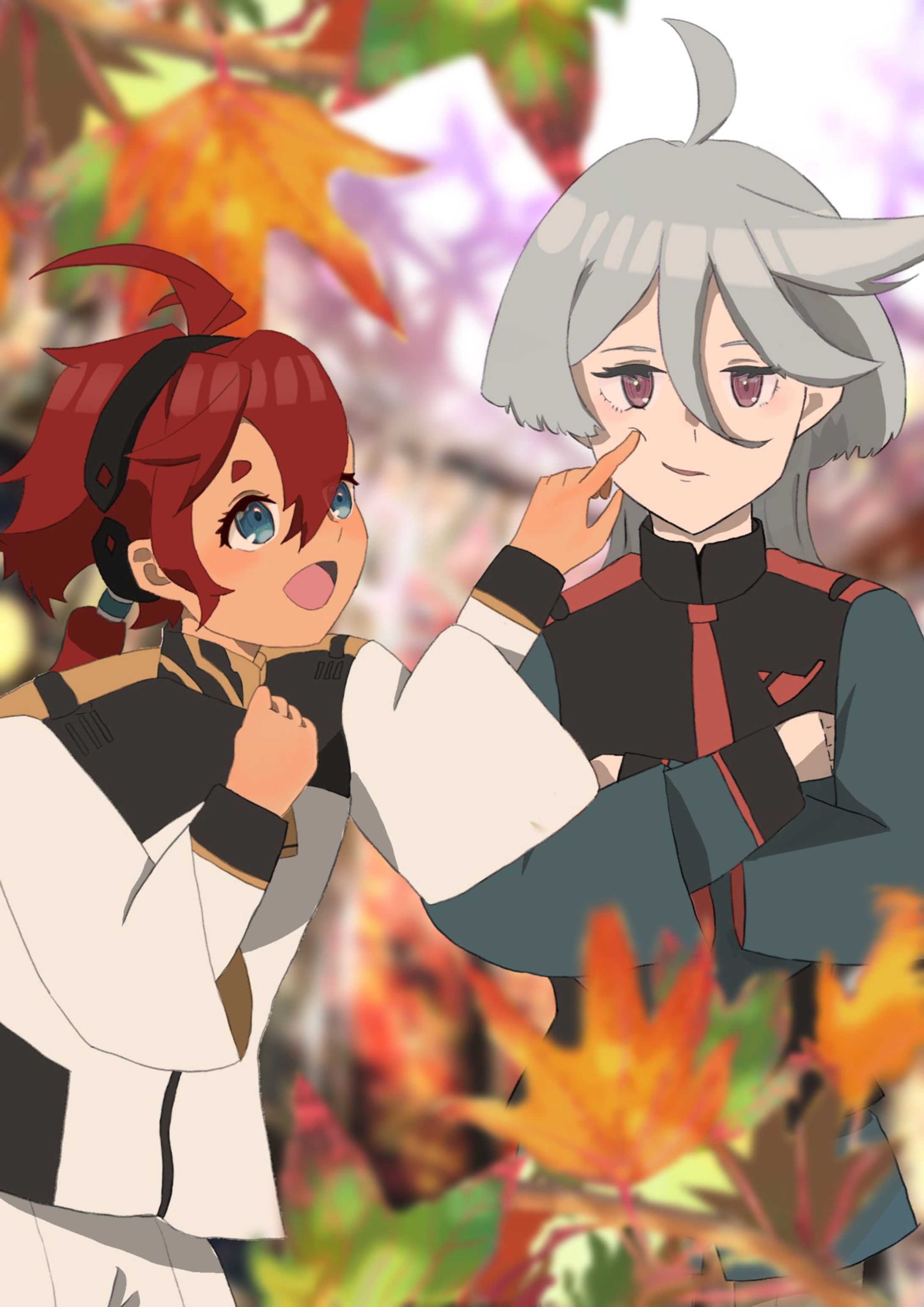 水星の魔女 ミオリネとスレッタ-1