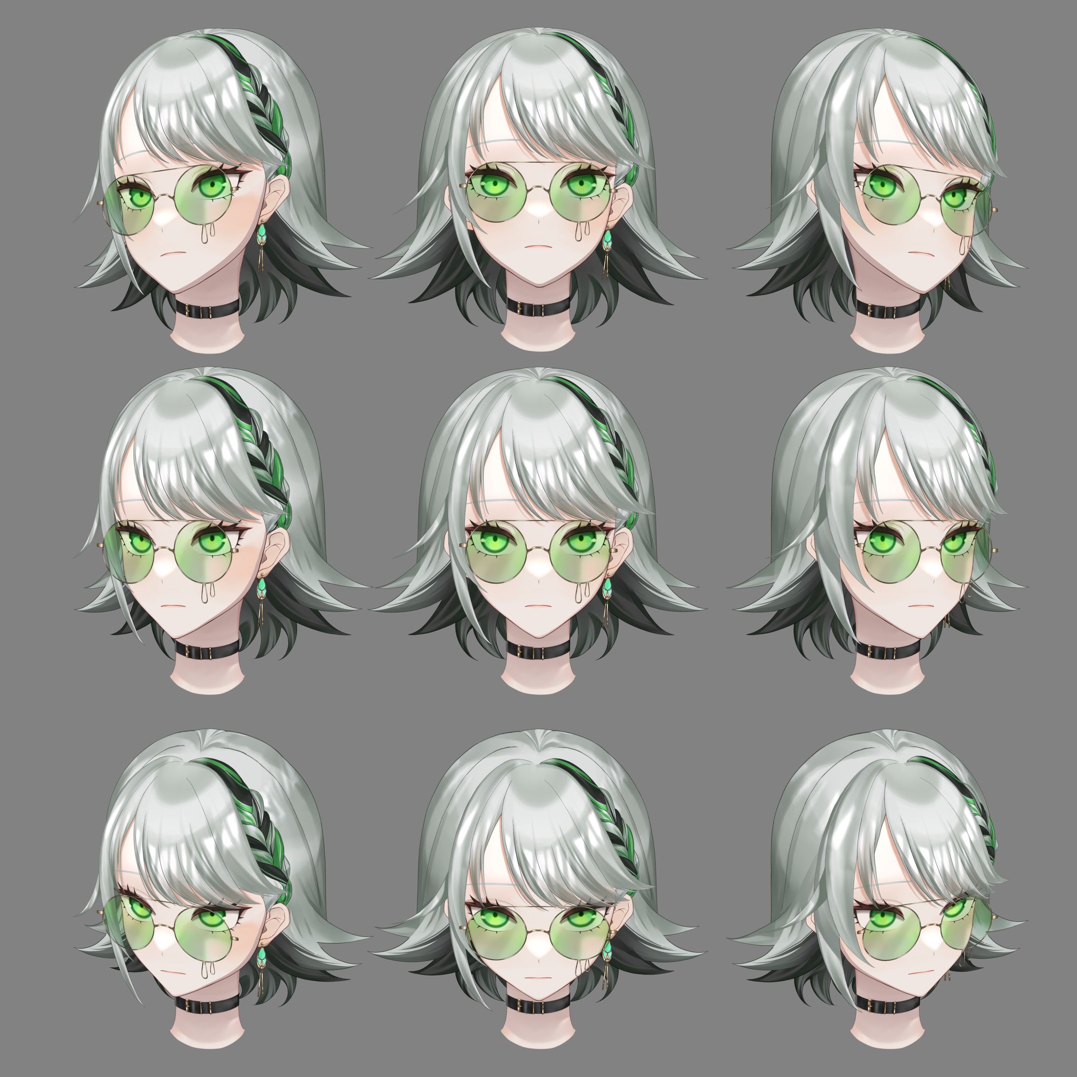 Vtuberモデル作例②-1