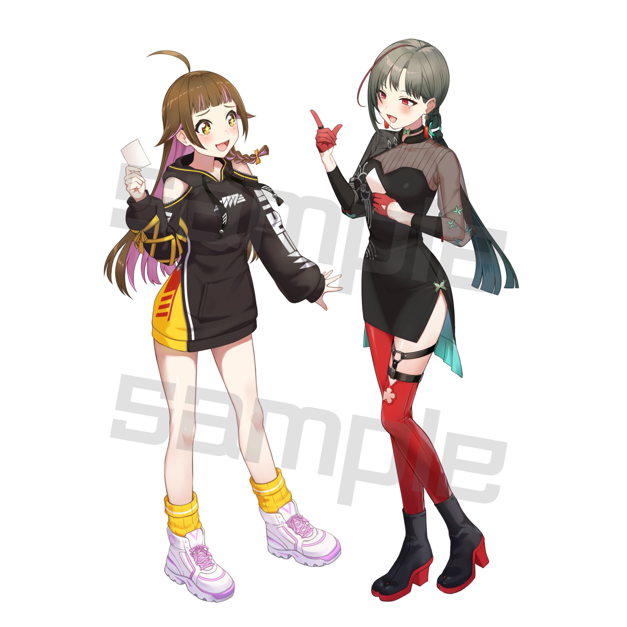 上乗恋×七福あかね コラボグッズイラスト-1