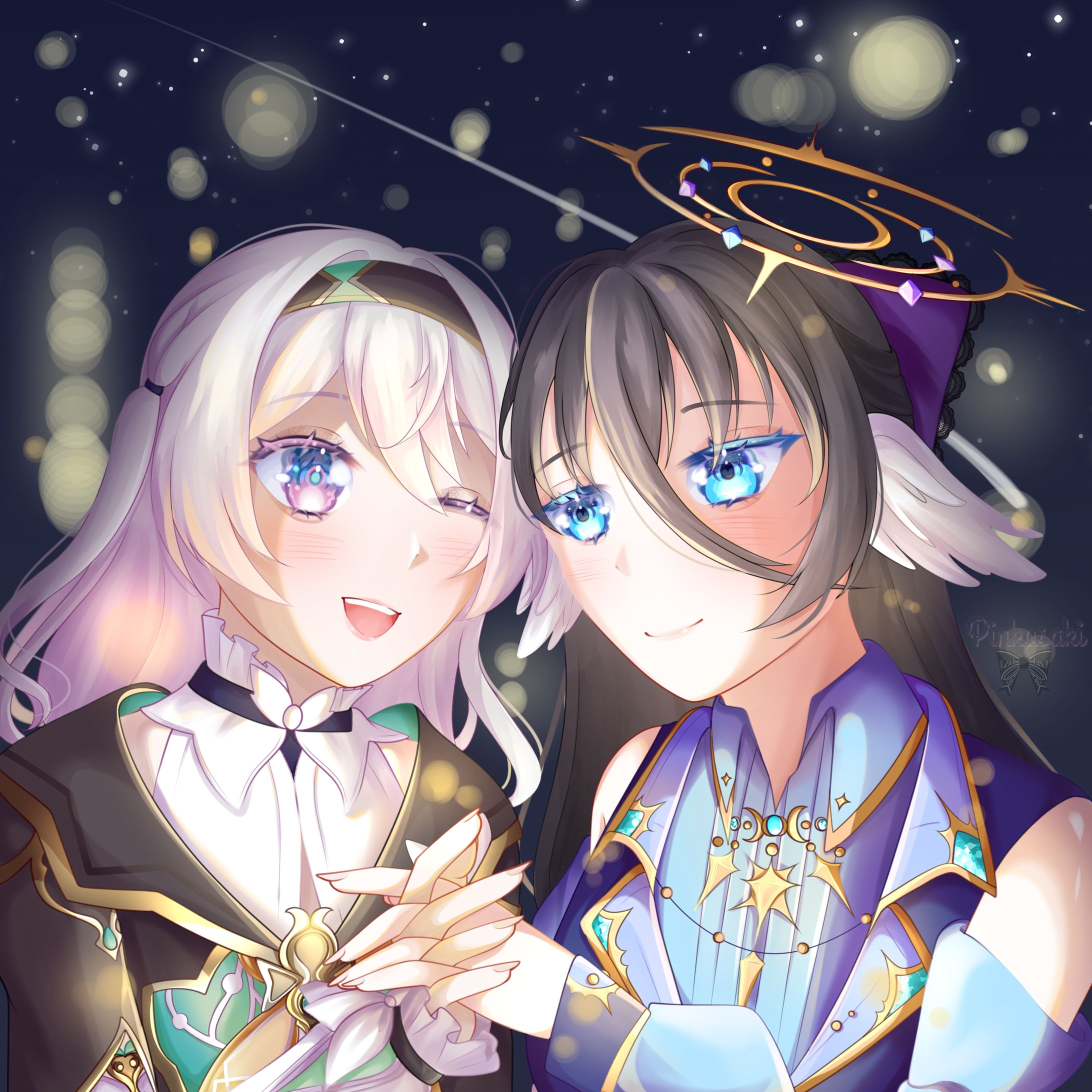 Estelle (OC) x Firefly (HSR) - Birthday Gift for dreamcorestelle on IG-1
