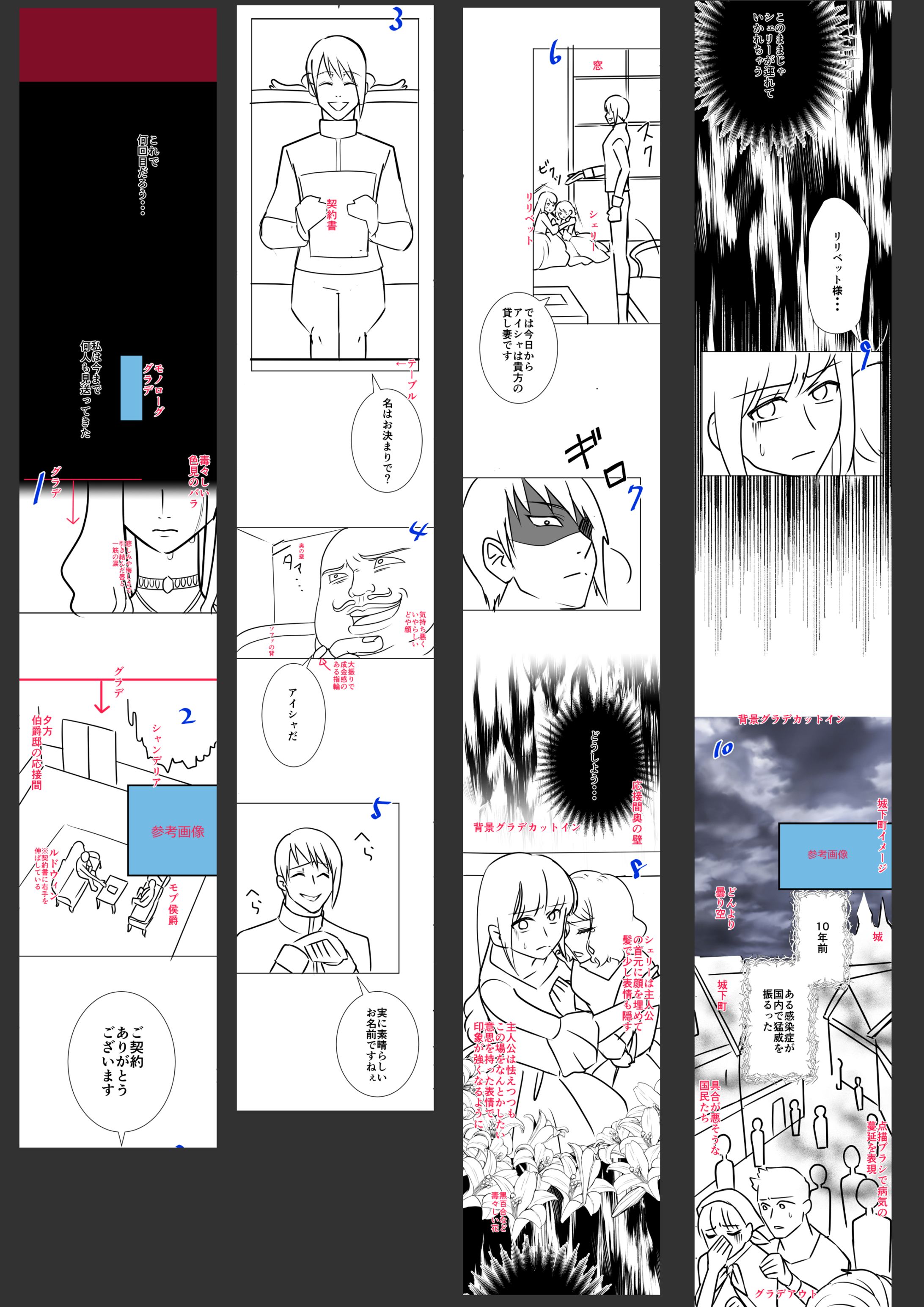 【ネーム】貸し妻令嬢の憎しみと報復1話-1