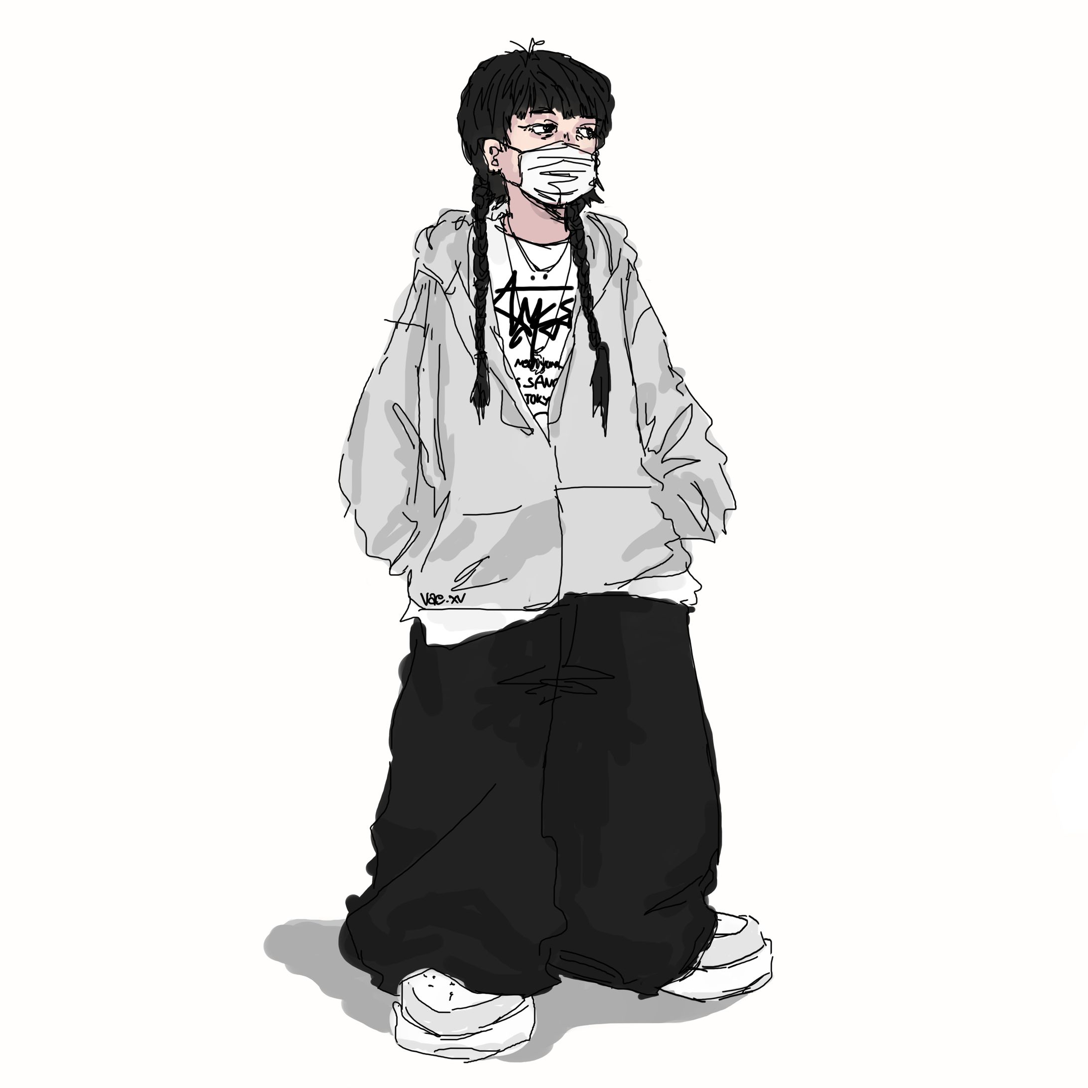 baggy streetwear girl-1
