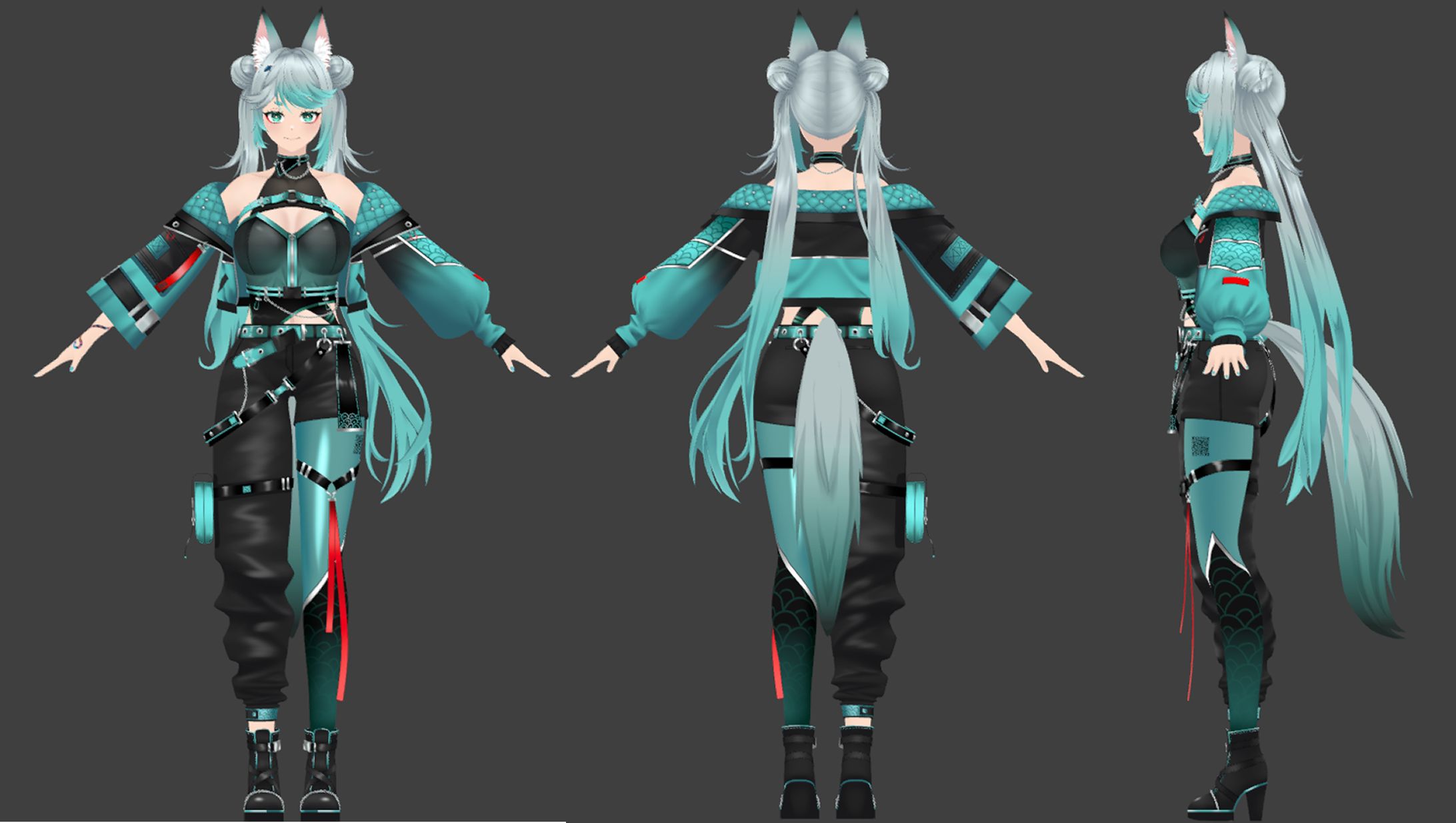 Kaine 3D Model-1