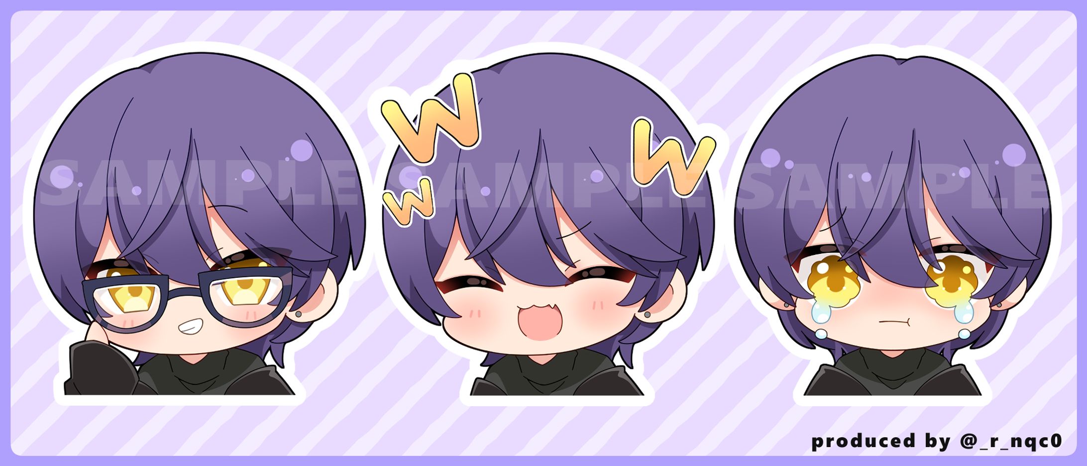 【fans】スタンプイラスト-1