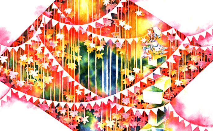 水彩イラストサンプル
