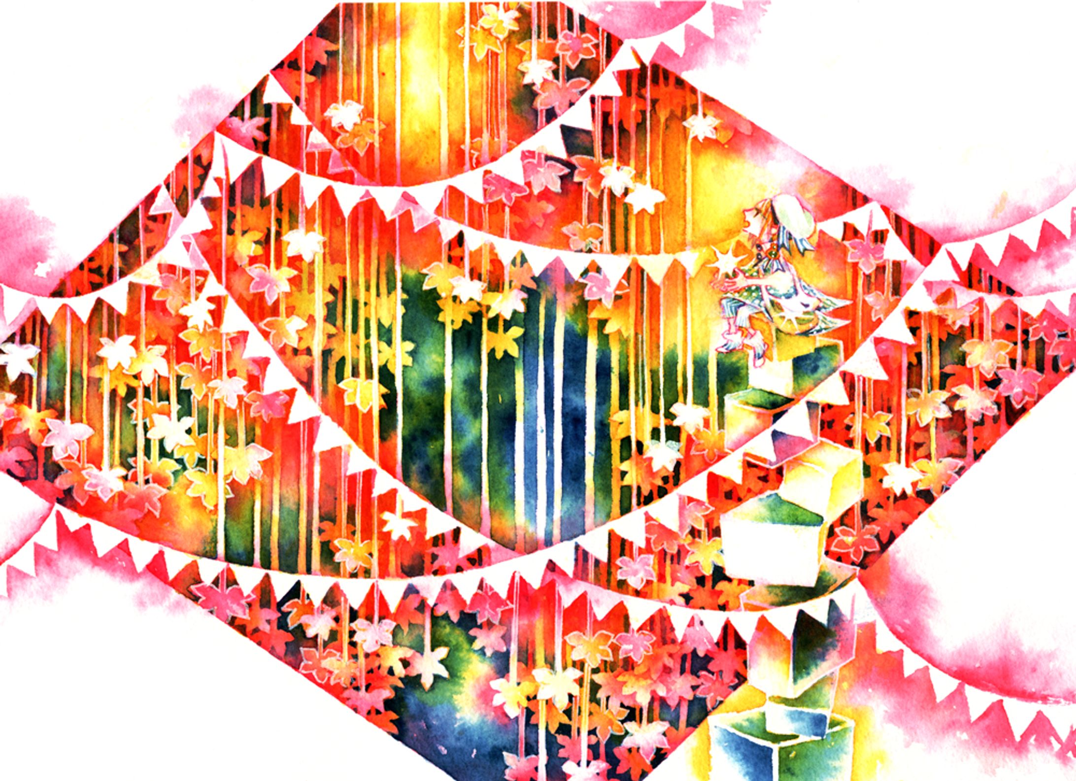 水彩イラストサンプル-1