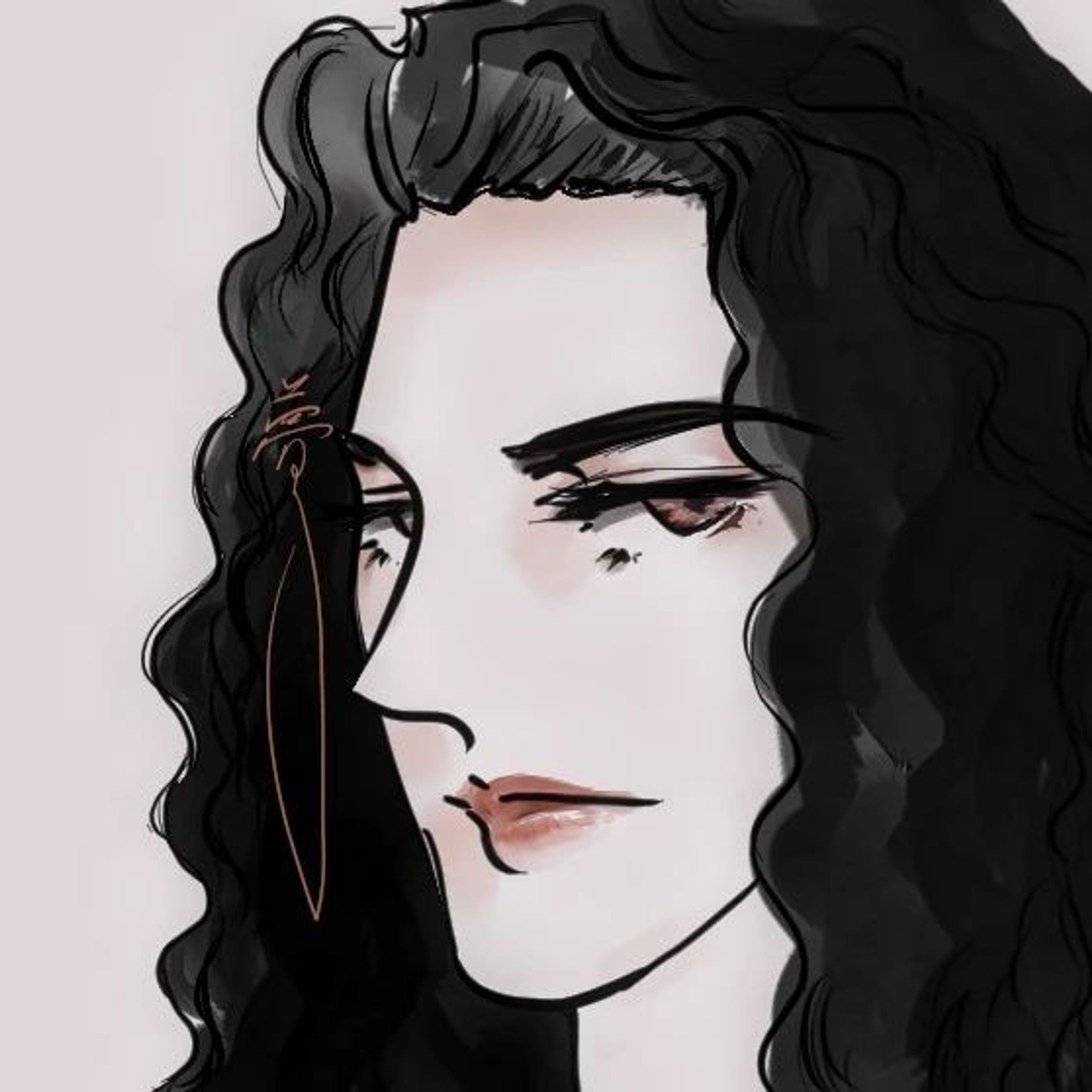 20220112.手癖らくがき。#ごりごりごりっと芯減らし訓練 #originalcharacter　#ARTISULd16pro #clipstudiopaintpro #一次創作 
#amateurillustration #digitalillustration-1