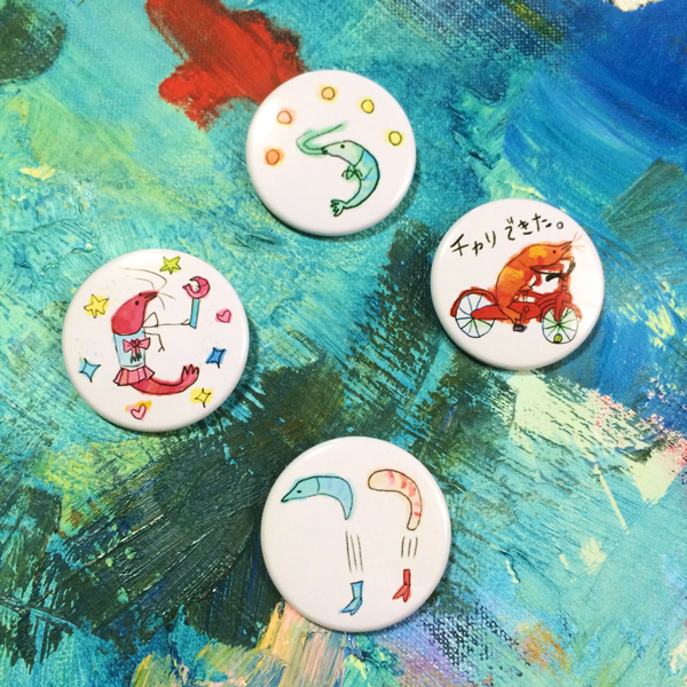 エビちゃんカンバッジ-1