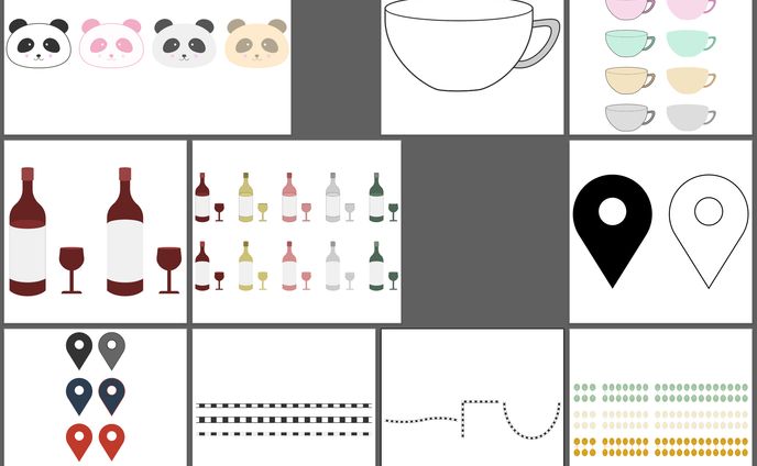 ストックイラスト46