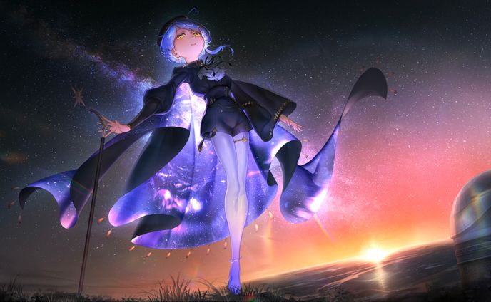 【 VTuber】星見まどか応援イラスト