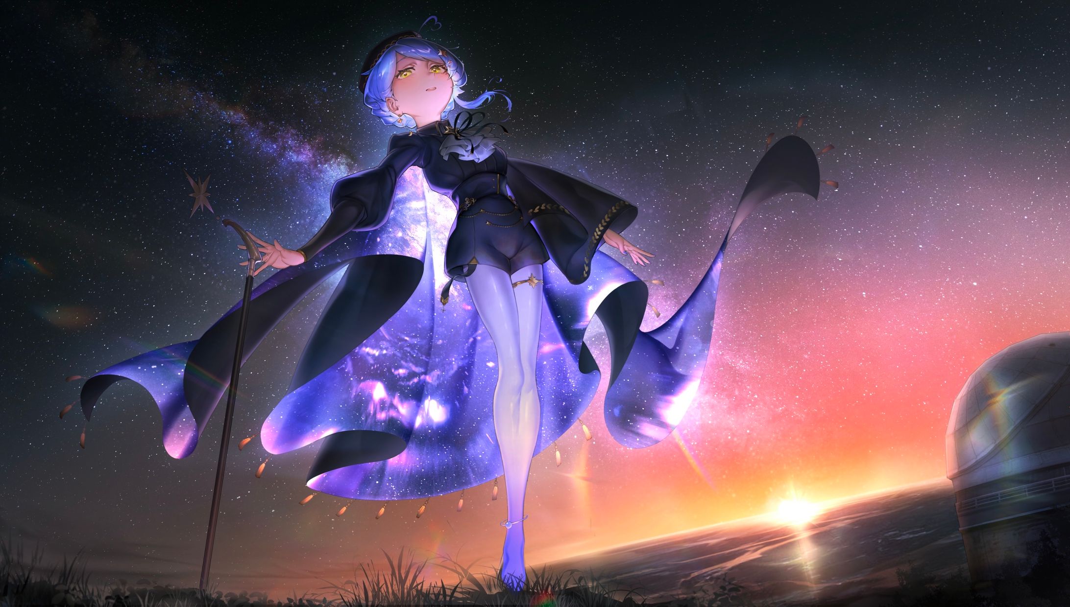 【 VTuber】星見まどか応援イラスト-1