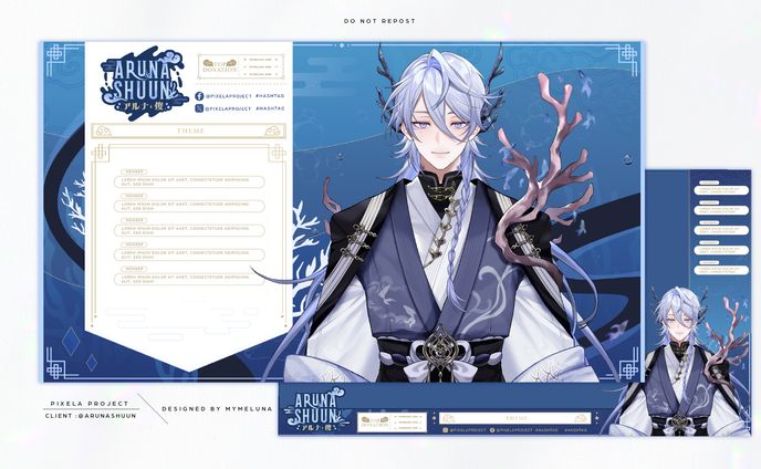 Aruna Shuun Stream Overlays