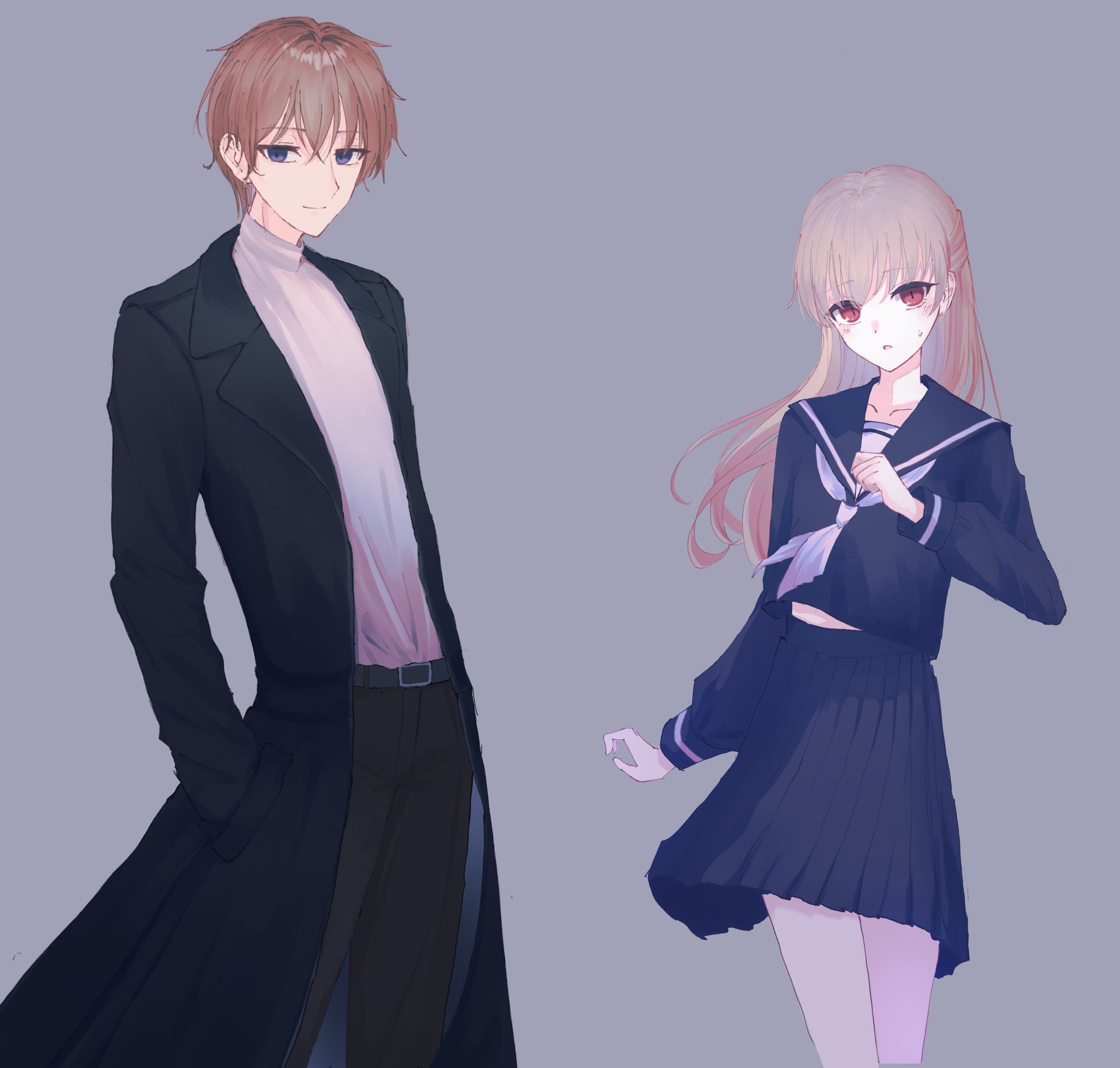 創作男女立ち絵-1