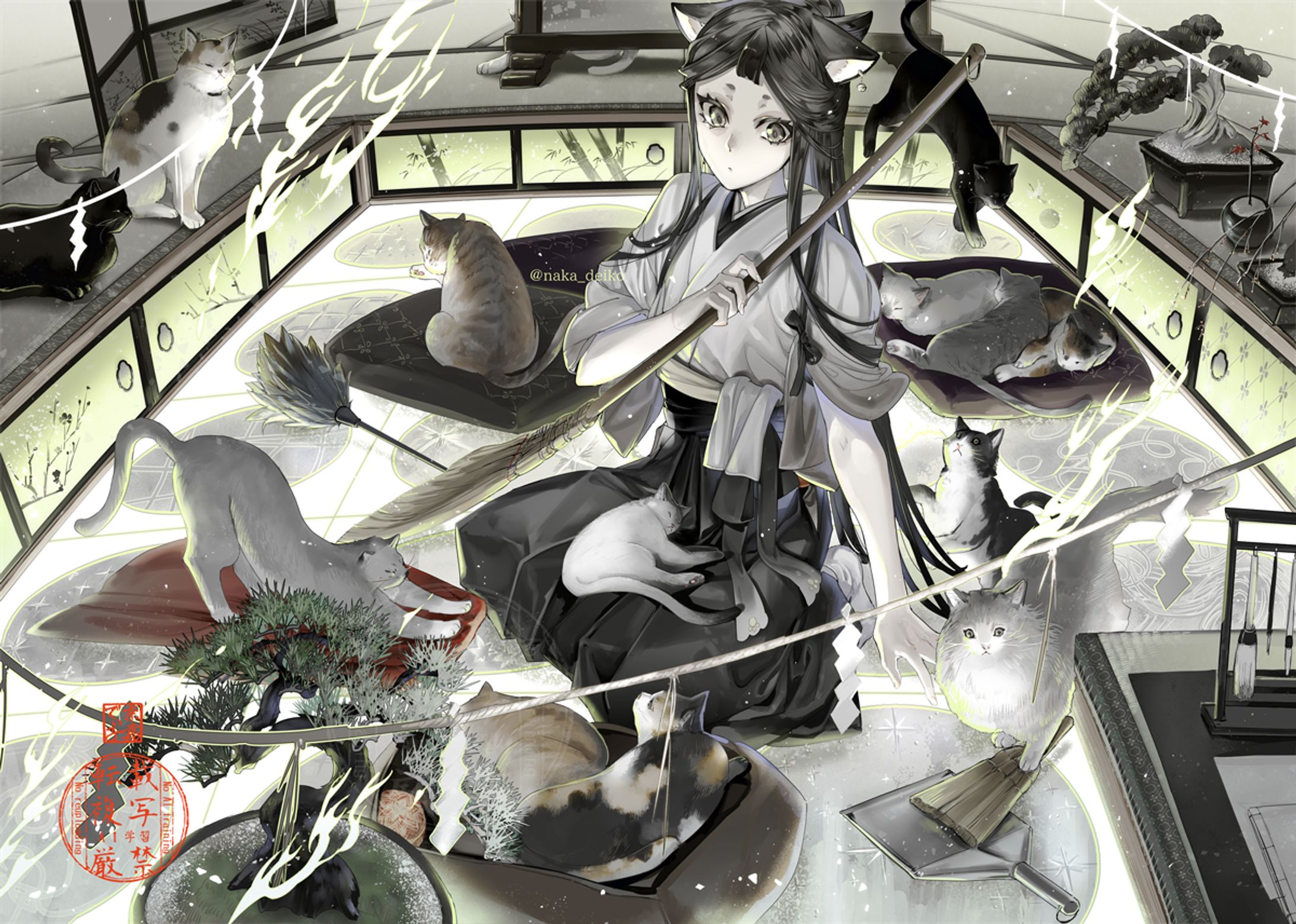 【創作】お猫様の気まま-1