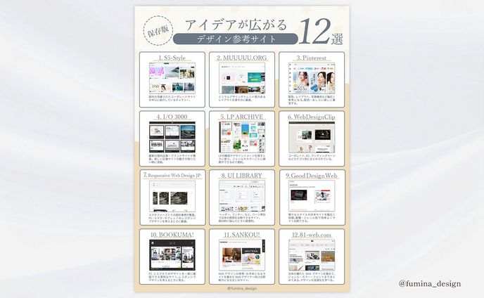 【図解】 デザイン参考サイト