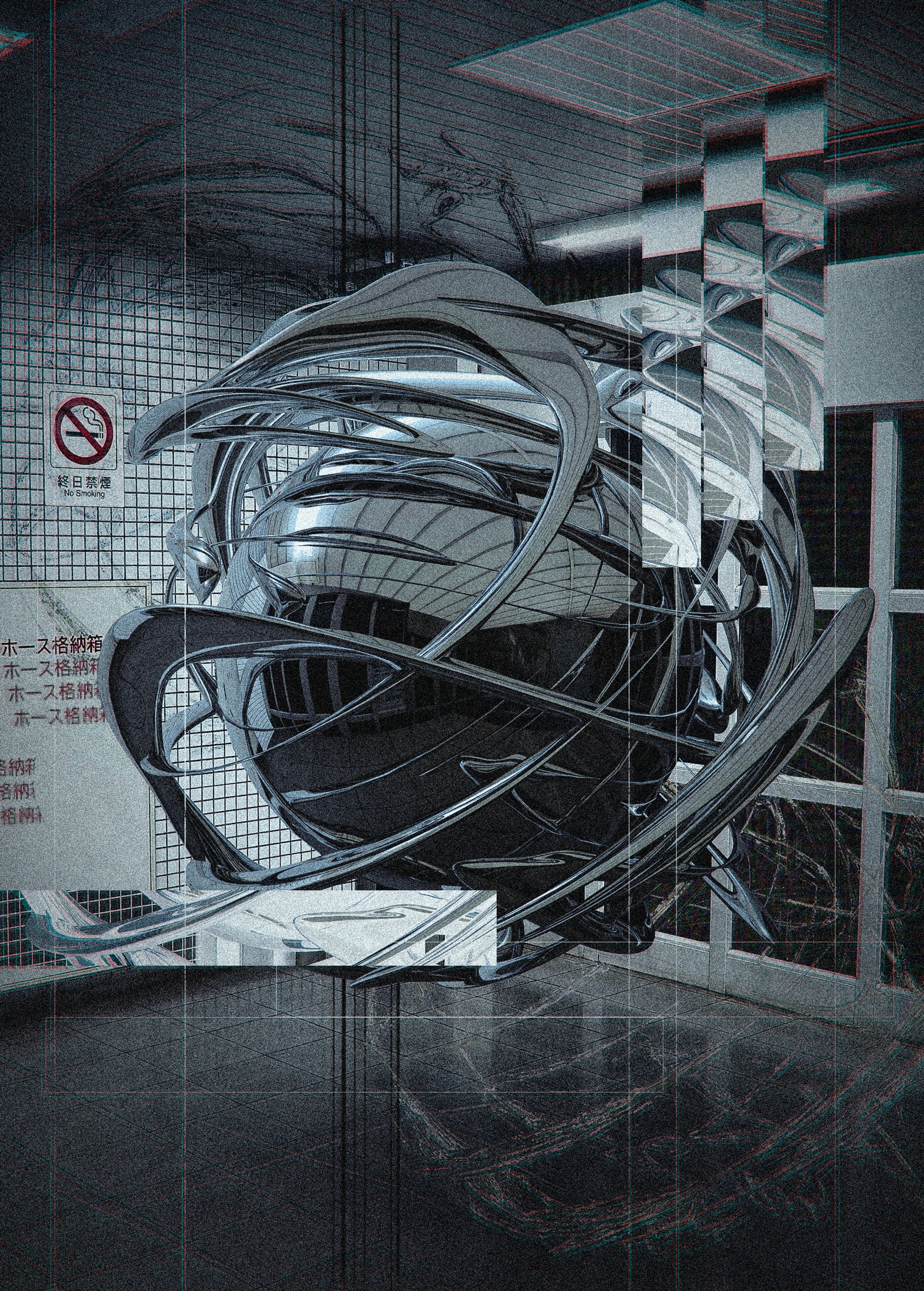 地下ホームの非現実-1