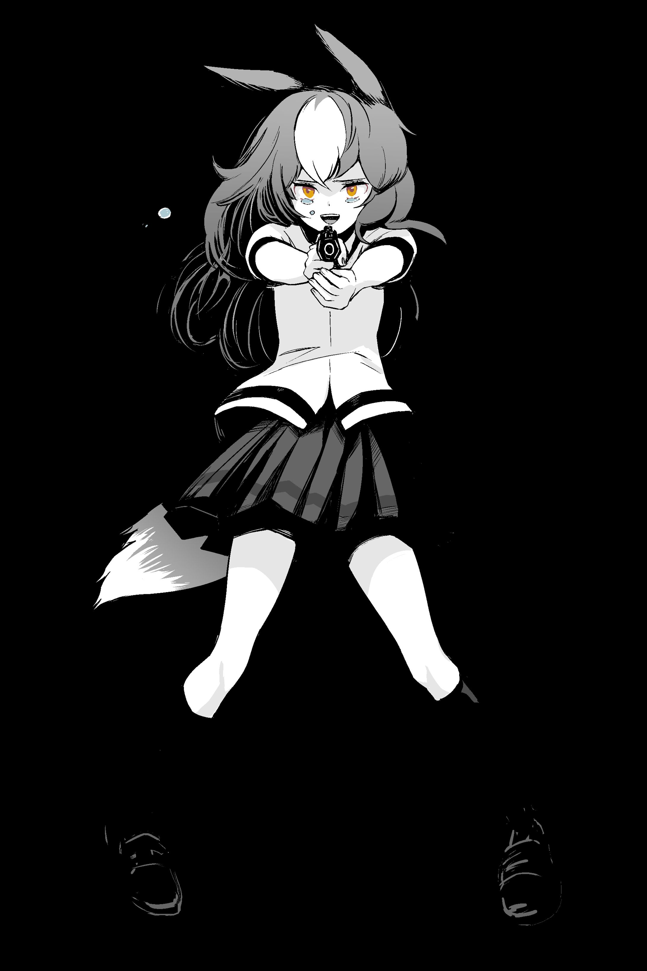 モノクロ立ち絵-1