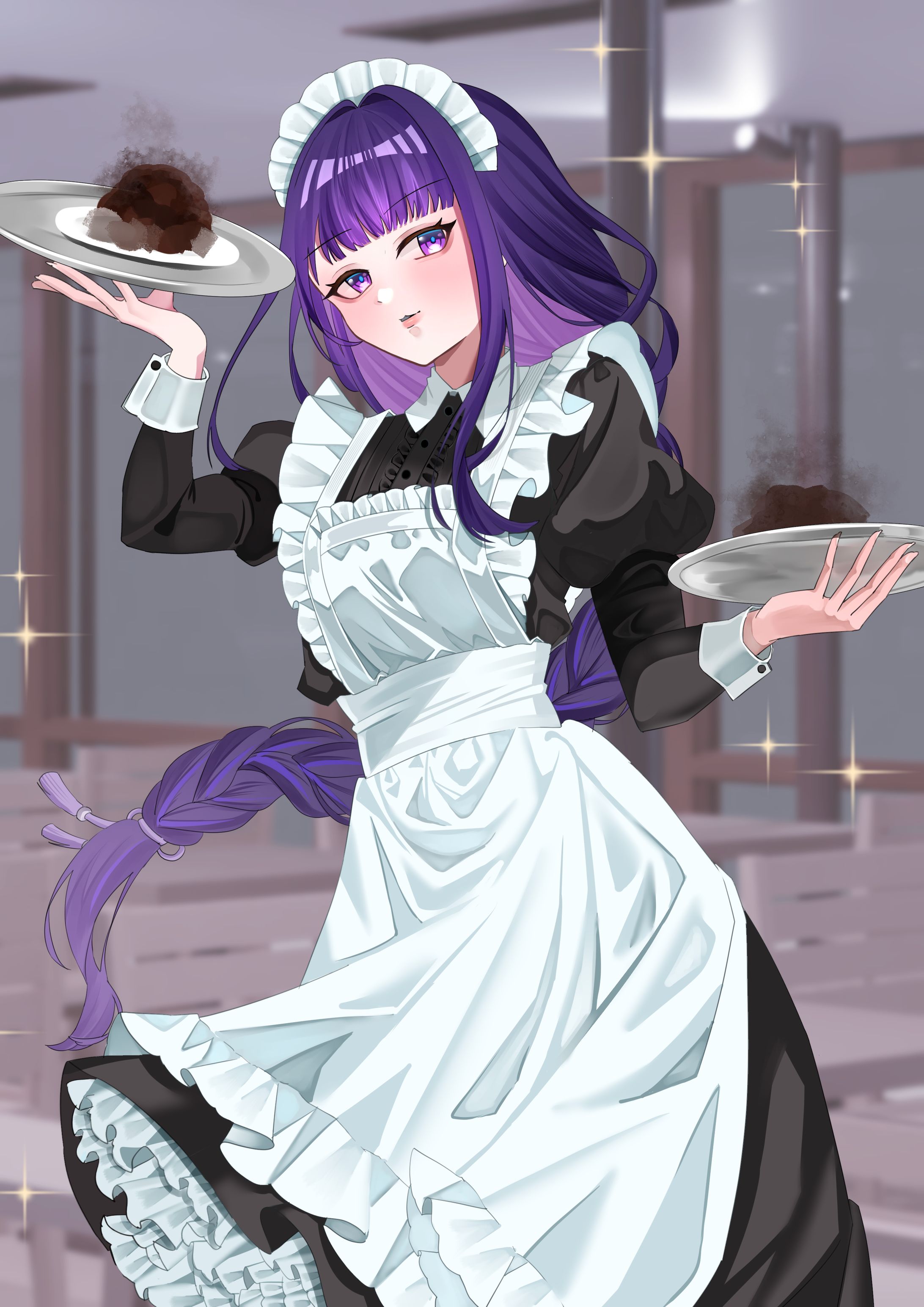 メイド雷電将軍【二次創作】-1